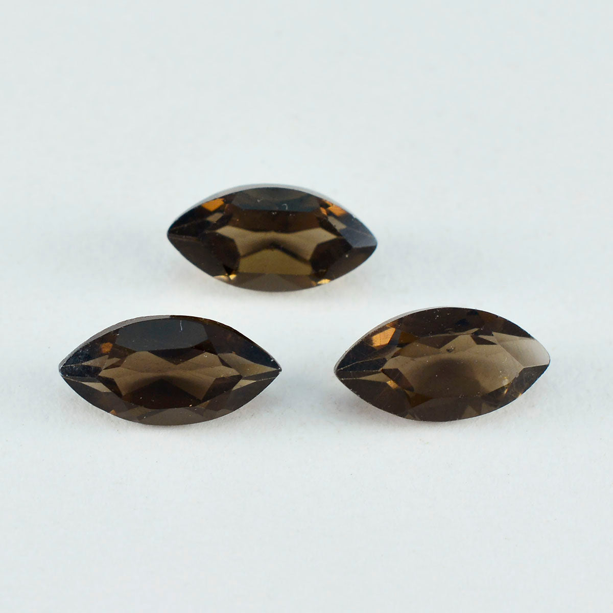 Smoky Quartz 1PC Tiny 4x8 MM Marquise Faceted Brown Luster Semi Precious Loose Gems