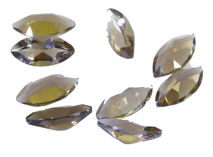 Smoky Quartz 1PC Tiny 4x8 MM Marquise Faceted Brown Luster Semi Precious Loose Gems