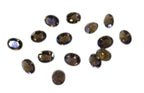 Smoky Quartz 10PC Tiny 4x6 MM Oval Faceted Brown Luster Semi Precious Loose Gems