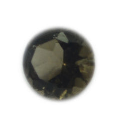 Smoky Quartz 1PC Chunky 14x14 MM Round Faceted Brown Genuine Semi Precious Loose Gemstones