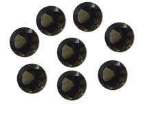 Smoky Quartz 1PC Medium 9x9 MM Round Faceted Brown Lustrous Semi Precious Loose Gemstone