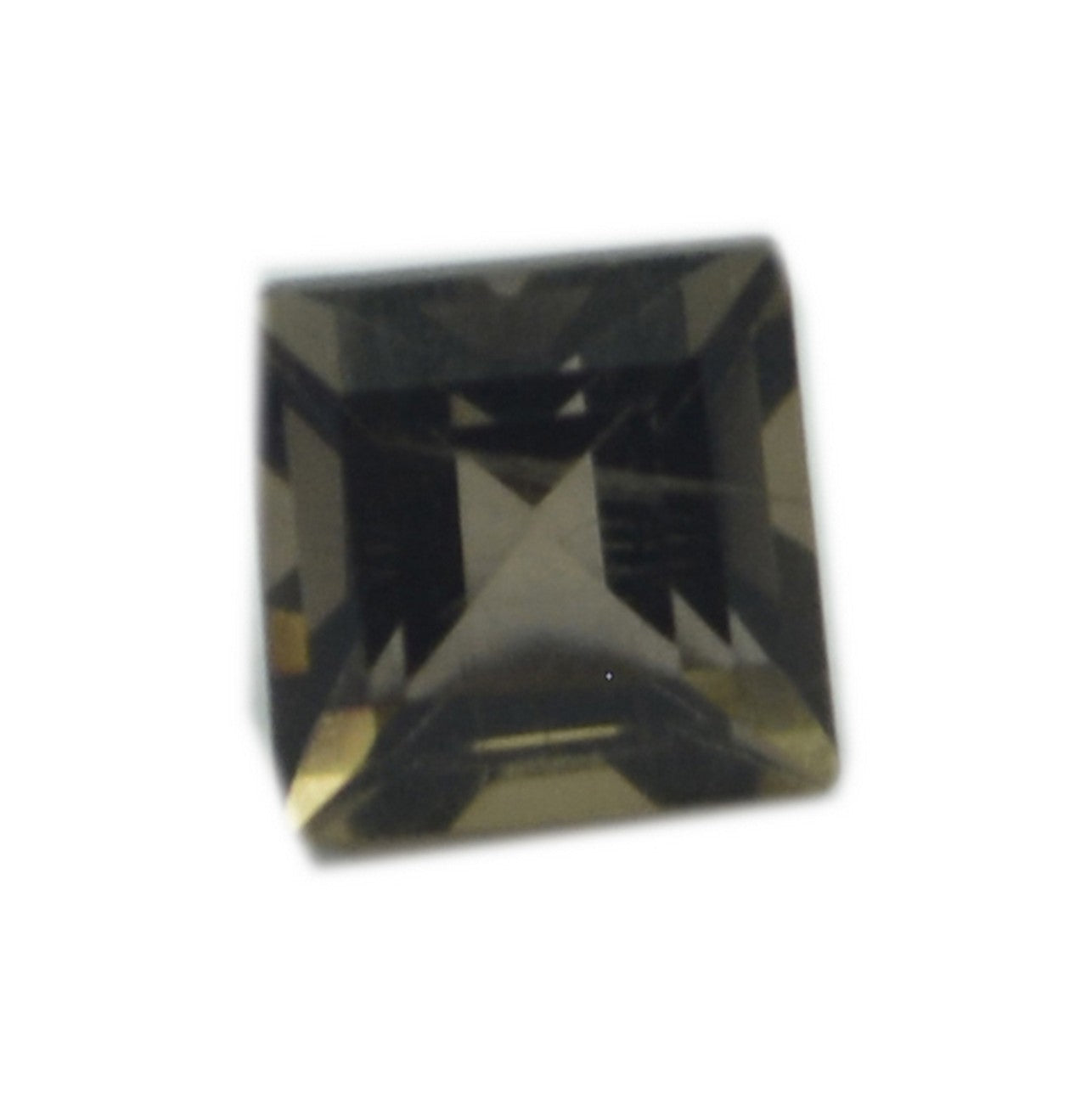 Smoky Quartz 1PC Large 11x11 MM Square Faceted Brown Fine Semi Precious Gems