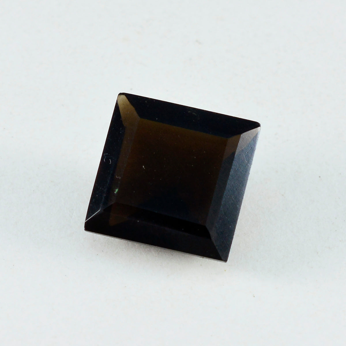 Smoky Quartz 1PC Chunky 13x13 MM Square Faceted Brown Natural Semi Precious Loose Gemstone
