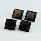 Smoky Quartz 1PC Chunky 15x15 MM Square Faceted Brown Superior Semi Precious Gems