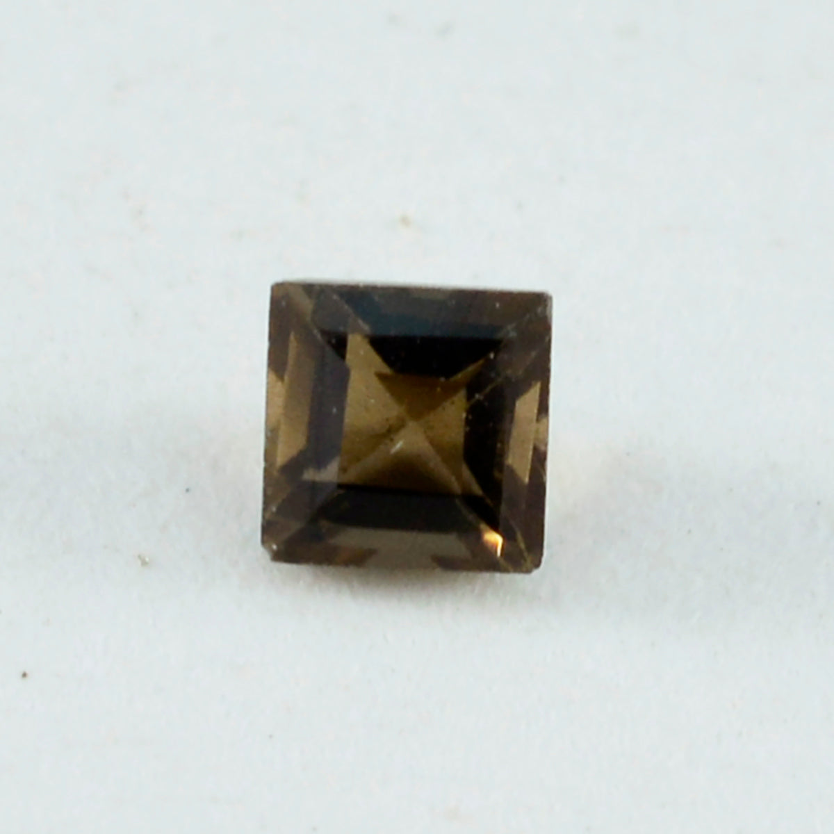 Smoky Quartz 10PC Tiny 3x3 MM Square Faceted Brown Fiery Semi Precious Gems