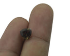 Smoky Quartz 1PC Medium 9x9 MM Triangle Faceted Brown Lustrous Semi Precious Loose Gemstone