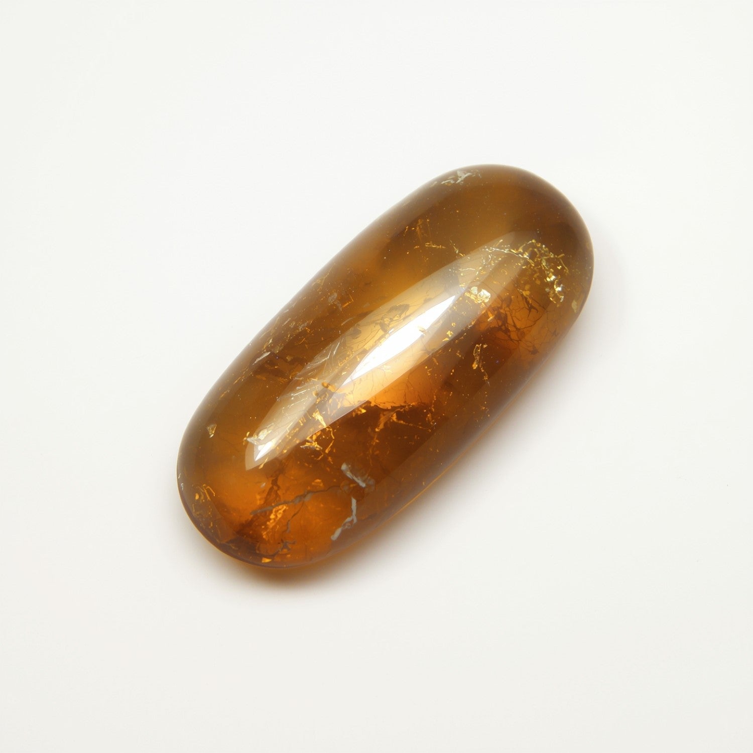 Sun Stone 1PC Medium 7x14 MM Baguette Cabochon Blue Luster semi Precious Precious Gemstone Второстепенное изображение товара