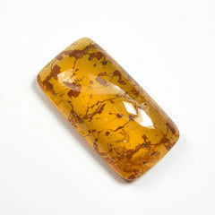 Sun Stone 1PC Large 8x16 MM Baguette Cabochon Blue Lustrous semi Precious Gems