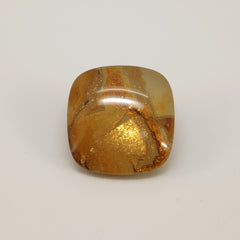 Sonnenstein, 1 Stück, groß, 10 x 10 mm, Kissen-Cabochon, blau, reine Halbedelsteine, lose Edelsteine