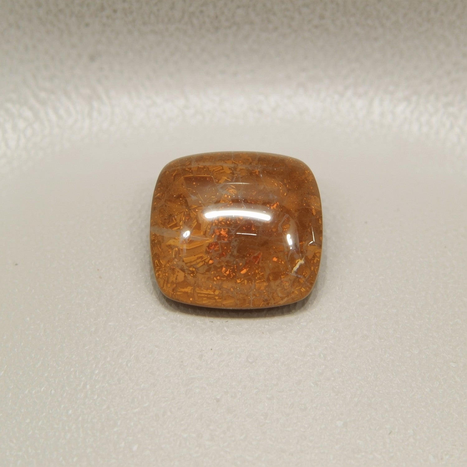 Sun Stone 10PC Tiny 3x3 MM Cushion Cabochon Blue Lustrous semi Precious Loose Gemstone