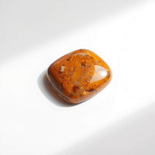 Sun Stone 1PC Small 8x8 MM Cushion Cabochon Blue Genuine semi Precious Loose Gems