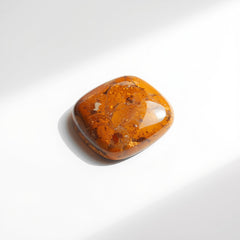 Sun Stone 1PC Small 8x8 MM Cushion Cabochon Blue Genuine semi Precious Loose Gems