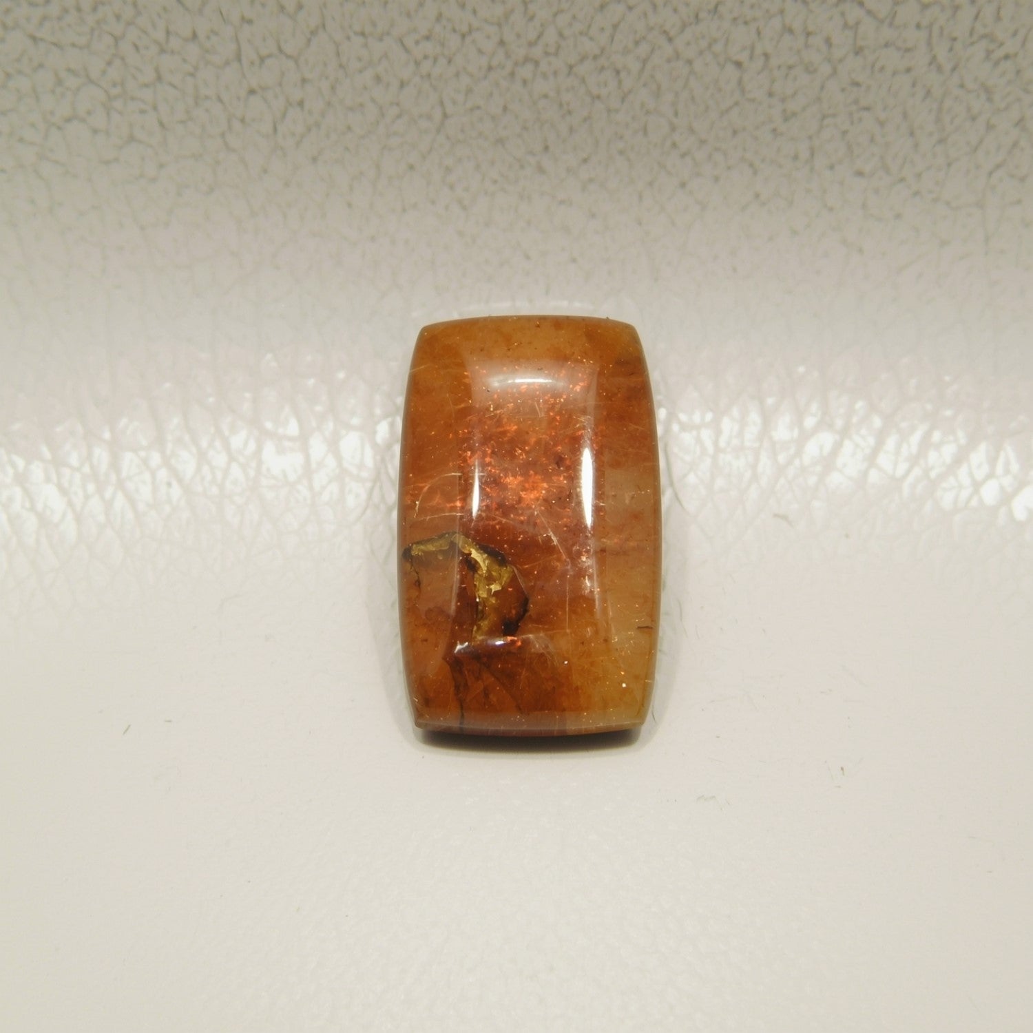 Sun Stone 10PC Tiny 4x6 MM Emerald Cabochon Blue Sparkling semi Precious Semi Precious Gemstone Immagine secondaria del prodotto