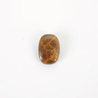 Sun Stone 1PC Small 7x9 MM Emerald Cabochon Blue Lustrous semi Precious Loose Gemstone