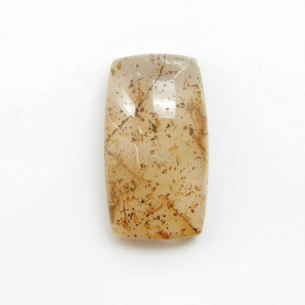 Sun Stone 1PC Medium 8x10 MM Emerald Cabochon Blue Fine semi Precious Semi Precious Gemstone