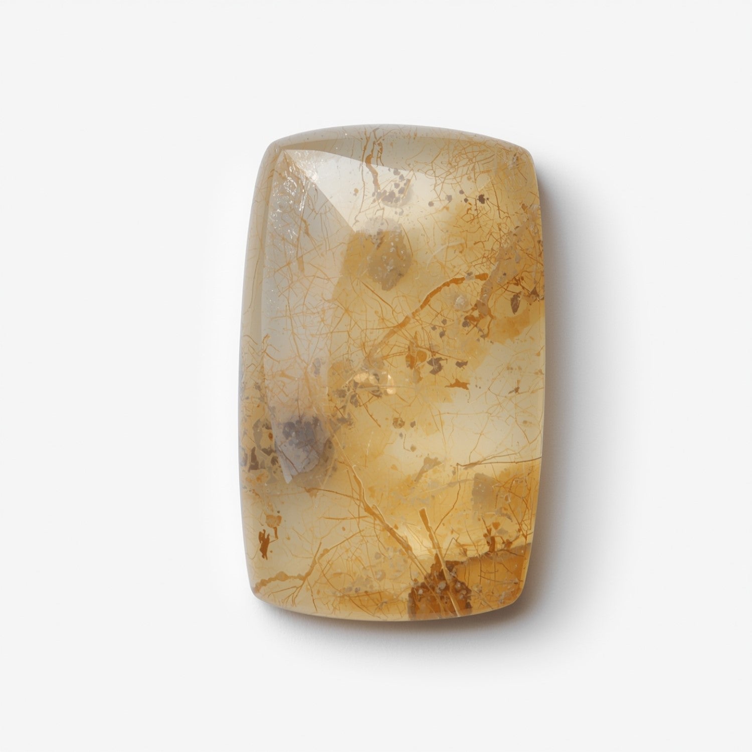 Sun Stone 1PC Large 8x12 MM Emerald Cabochon Blue Natural semi Precious Gems Hoofdafbeelding