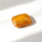 Sun Stone 1PC Large 8x12 MM Emerald Cabochon Blue Natural semi Precious Gems