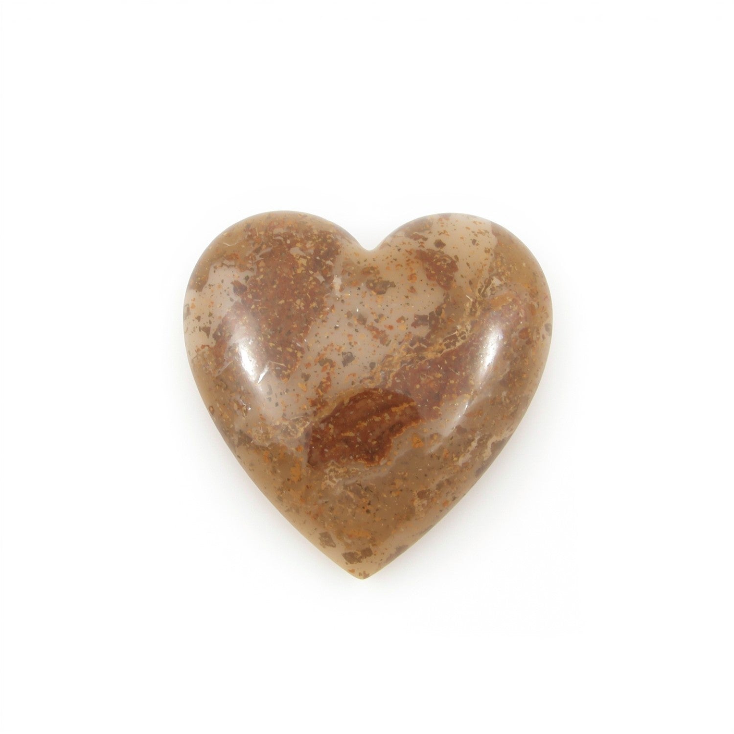 Sun Stone 1PC Large 11x11 MM Heart Cabochon Blue High-Quality semi Precious Precious Gemstone