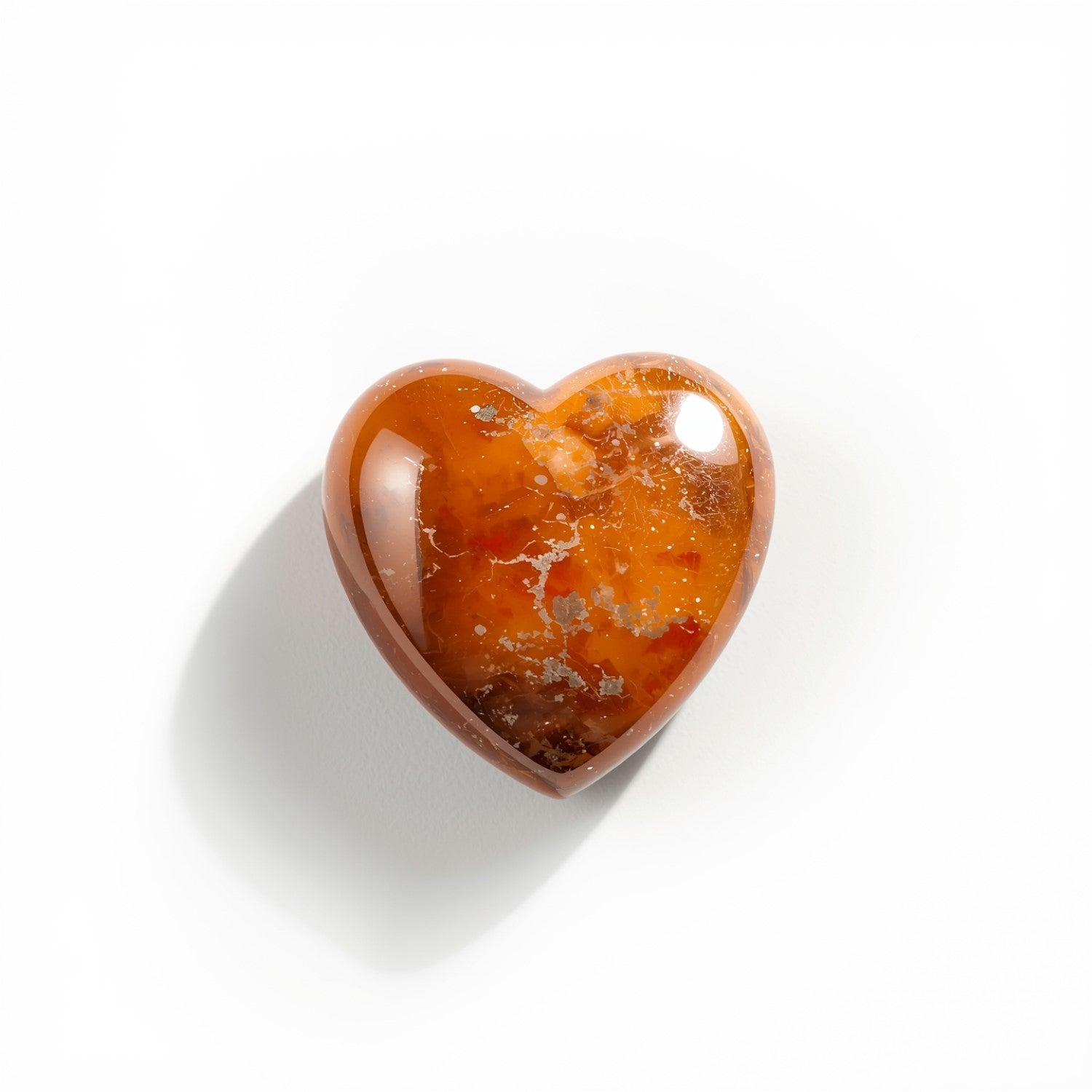 Sun Stone 1PC Small 8x8 MM Heart Cabochon Blue Lustrous semi Precious Loose Gemstone