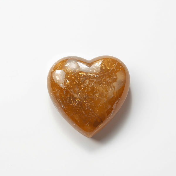 Sun Stone 1PC Medium 9x9 MM Heart Cabochon Blue Shine semi Precious Loose Gemstones
