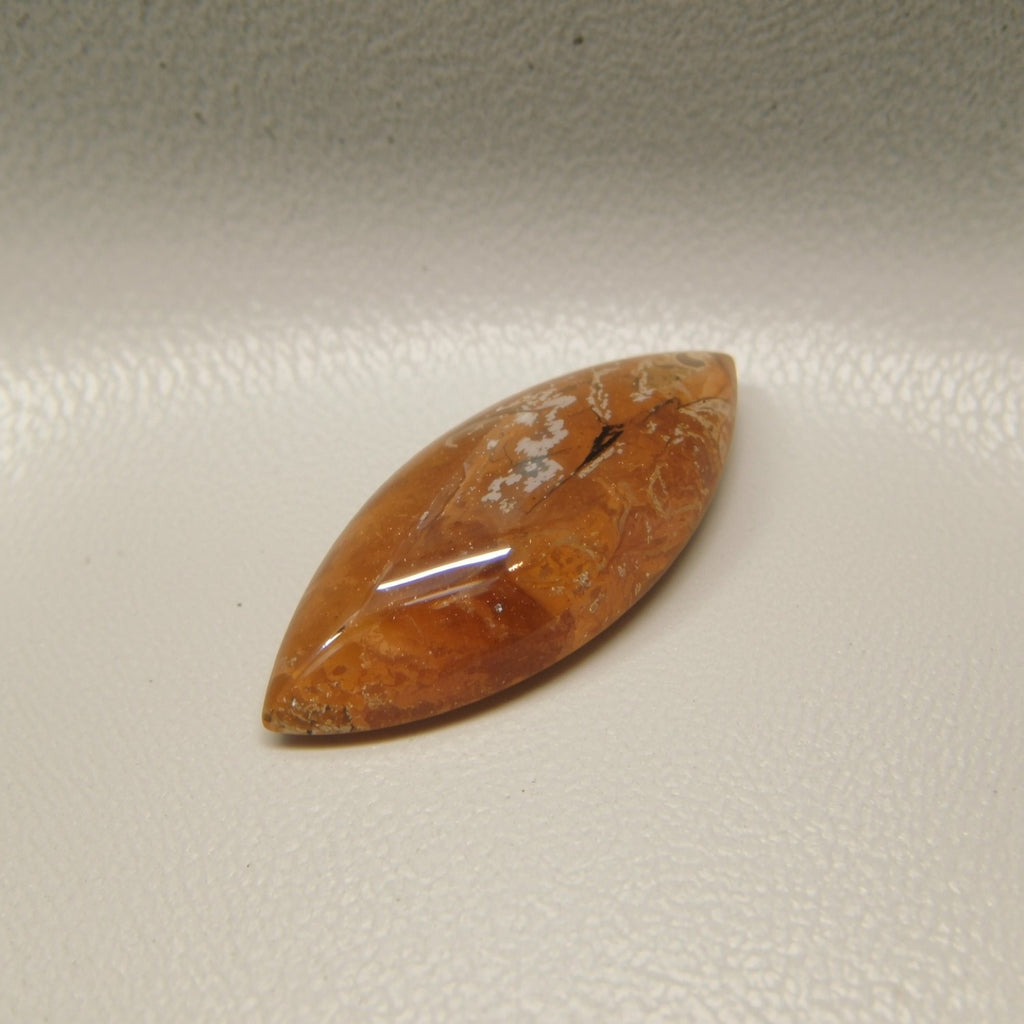 Sun Stone 1PC Small 6x12 MM Marquise  Cabochon Blue Fine semi Precious Semi Precious Gemstone