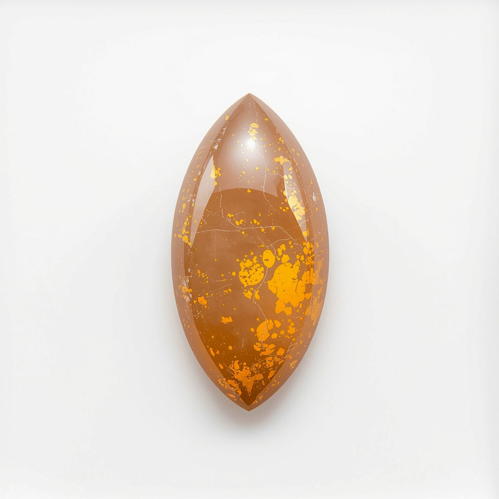Sun Stone 1PC Large 8x16 MM Marquise  Cabochon Blue Natural semi Precious Gems