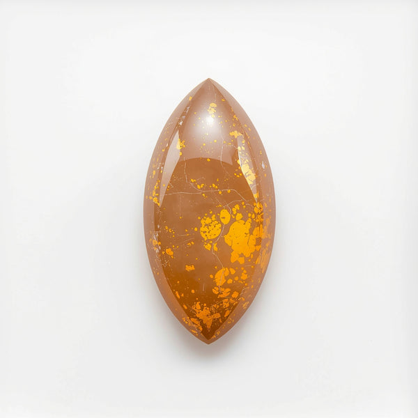 Sun Stone 1PC Large 8x16 MM Marquise  Cabochon Blue Natural semi Precious Gems