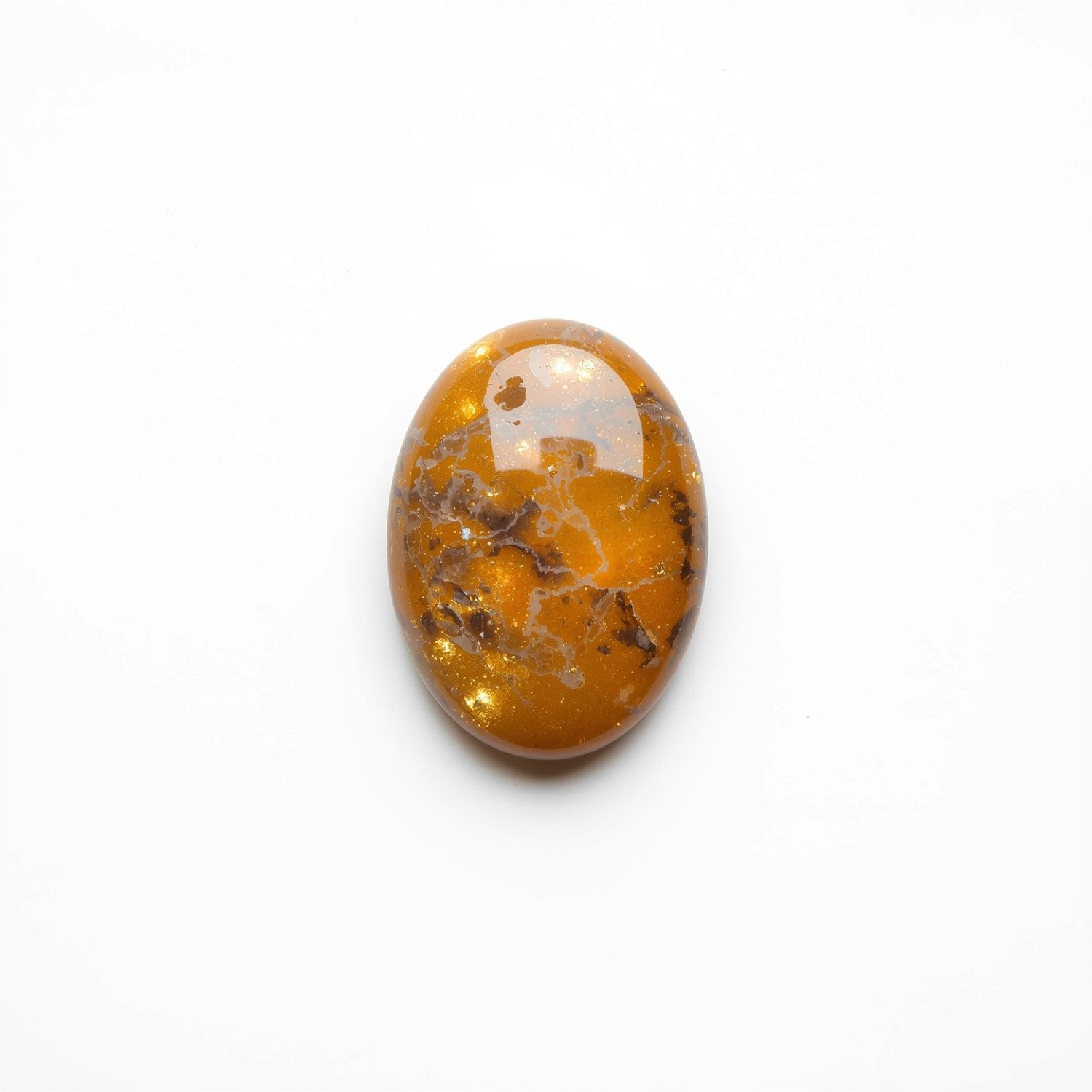 Sun Stone 1PC Medium 7x10 MM Oval Cabochon Blue Superior semi Precious Gems