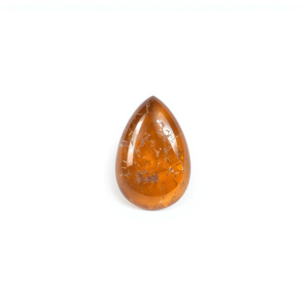 Sun Stone 1PC Medium 7x10 MM Pear Cabochon Blue Polished semi Precious Precious Gemstone