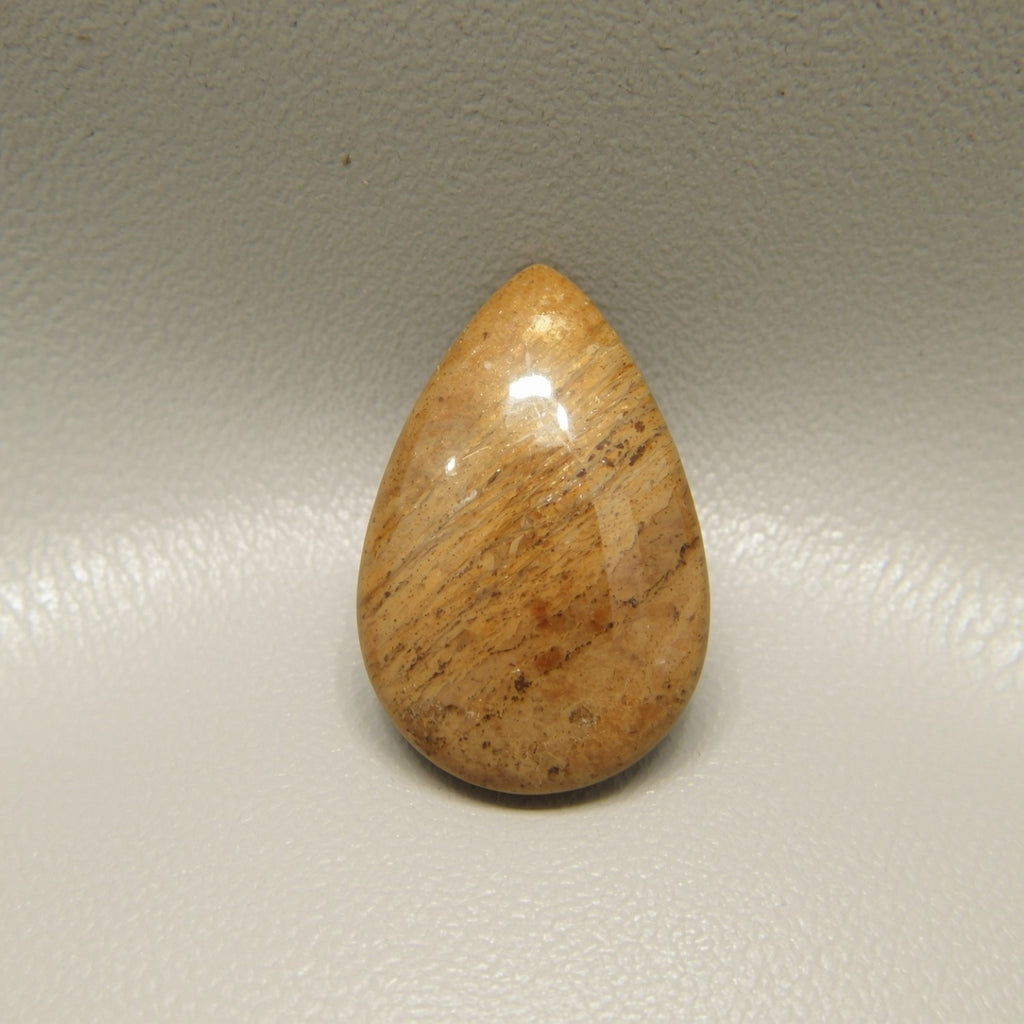 Sun Stone 1PC Medium 8x10 MM Pear Cabochon Blue Splendid semi Precious Gems