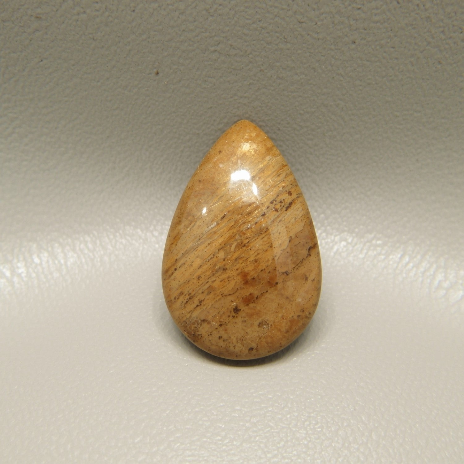 Sun Stone 1PC Medium 8x10 MM Pear Cabochon Blue Splendid semi Precious Gems