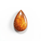 Sun Stone 1PC Large 8x12 MM Pear Cabochon Blue Lustrous semi Precious Loose Gemstone