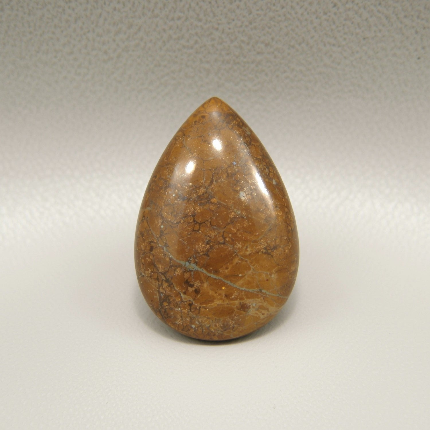 Sun Stone 1PC Large 8x12 MM Pear Cabochon Blue Lustrous semi Precious Loose Gemstone