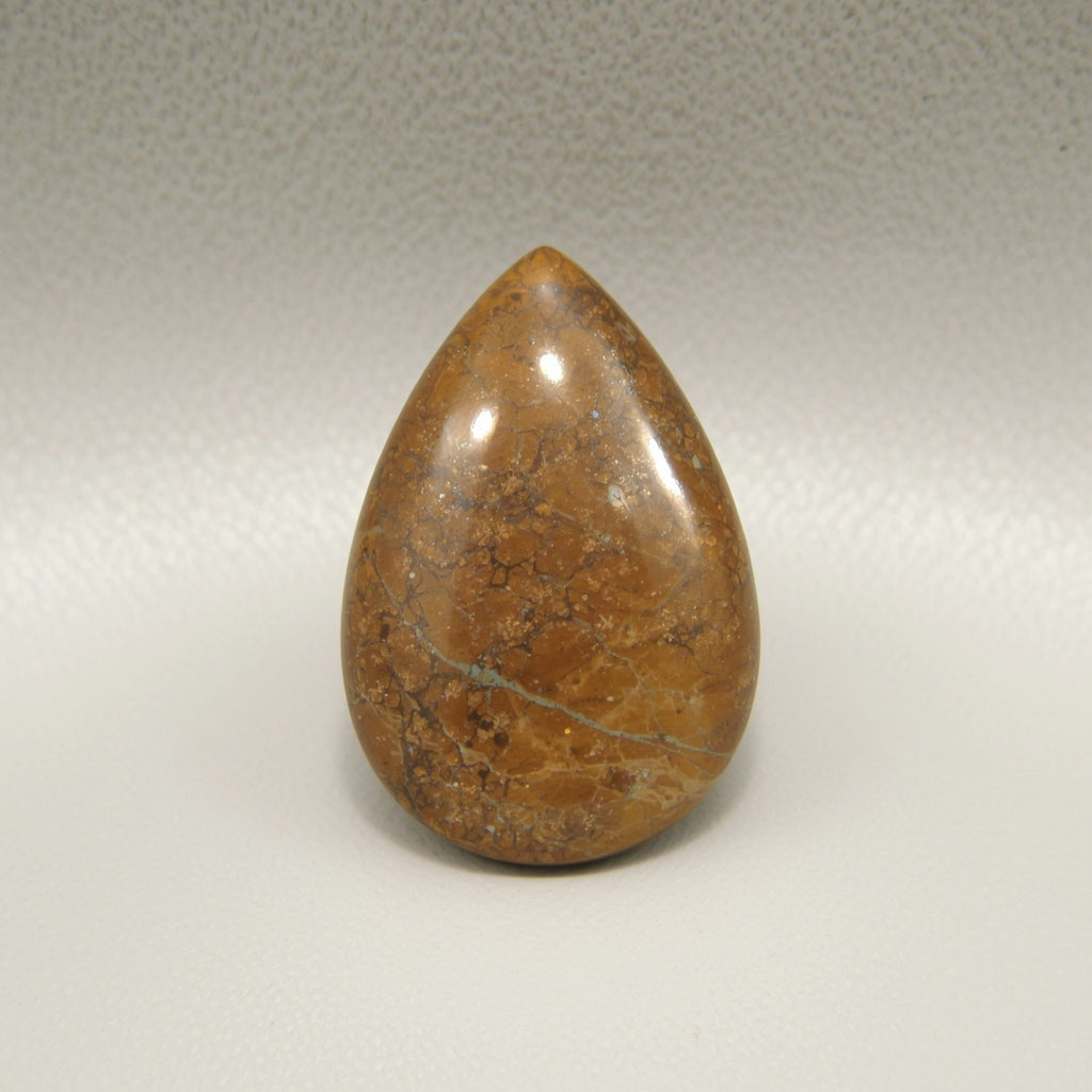 Sun Stone 1PC Large 8x12 MM Pear Cabochon Blue Lustrous semi Precious Loose Gemstone