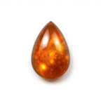 Sun Stone 1PC Large 9x11 MM Pear Cabochon Blue Luster semi Precious Loose Gems