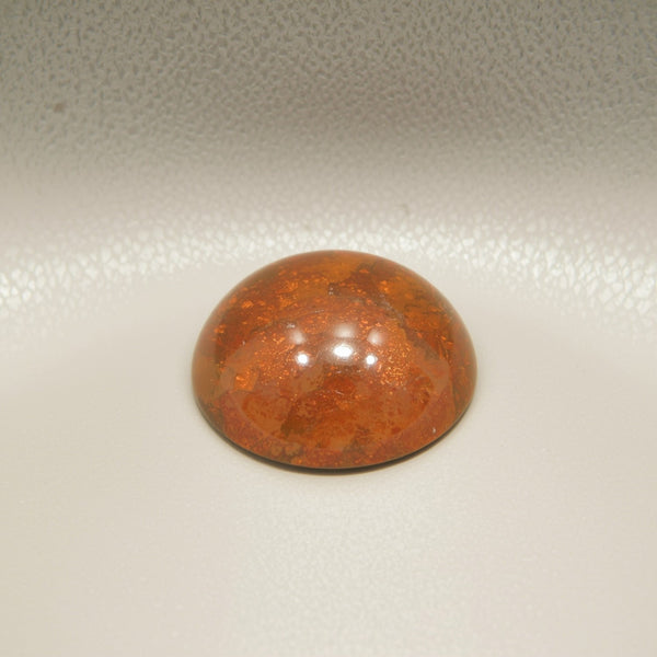 Sun Stone 1PC Large 11x11 MM Round Cabochon Blue Fine semi Precious Semi Precious Gemstone