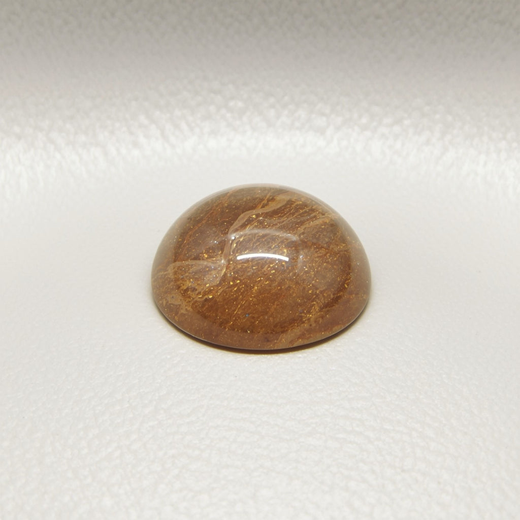 Sun Stone 10PC Tiny 3x3 MM Round Cabochon Blue Fiery semi Precious Loose Gemstone