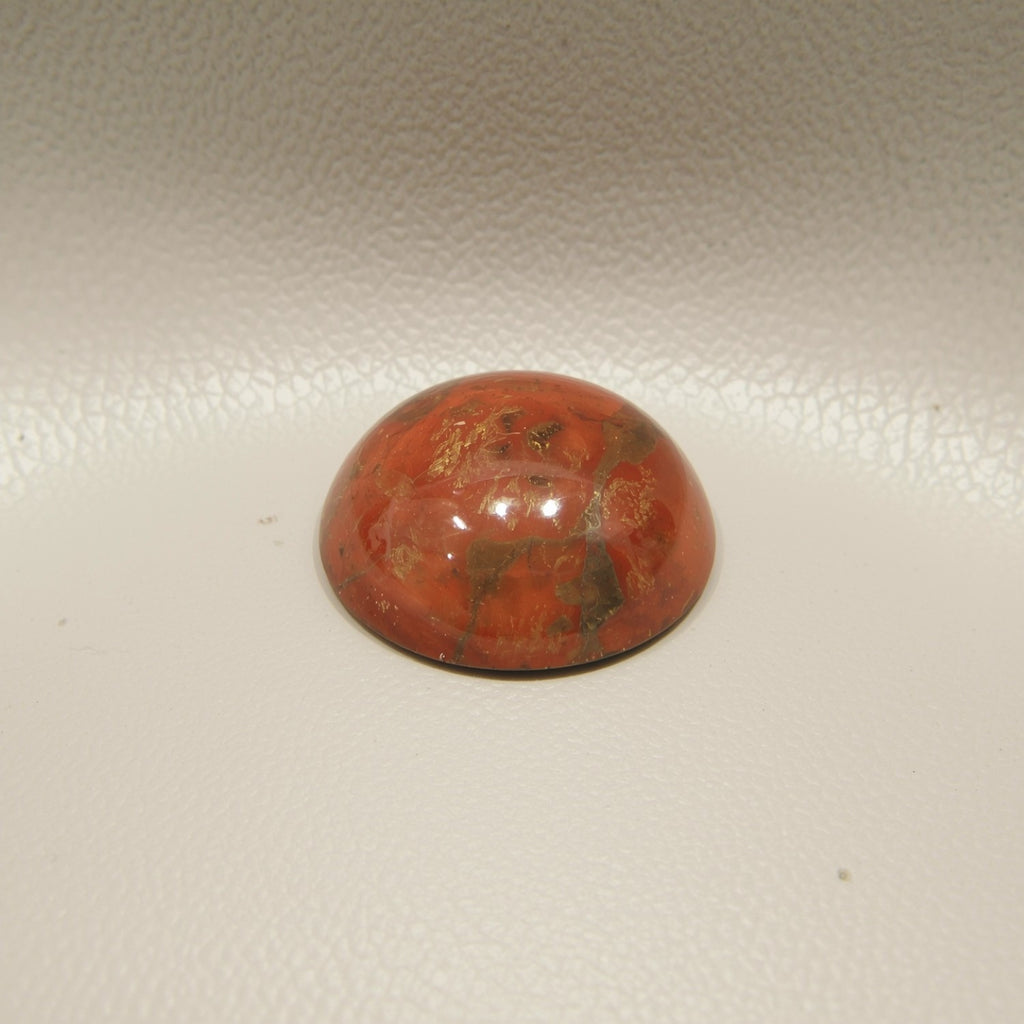 Sun Stone 1PC Tiny 6x6 MM Round Cabochon Blue Polished semi Precious Precious Gemstone