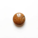 Sun Stone 1PC Small 7x7 MM Round Cabochon Blue Splendid semi Precious Gems