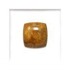 Sun Stone 1PC Small 7x7 MM Square Cabochon Blue Brilliant semi Precious Precious Gemstone