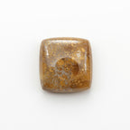 Sun Stone 1PC Small 8x8 MM Square Cabochon Blue Sparkling semi Precious Gems