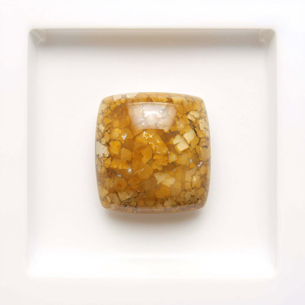 Sun Stone 1PC Medium 9x9 MM Square Cabochon Blue Polished semi Precious Loose Gems