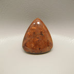 Sun Stone 1PC Large 11x11 MM Triangle Cabochon Blue Fiery semi Precious Gems