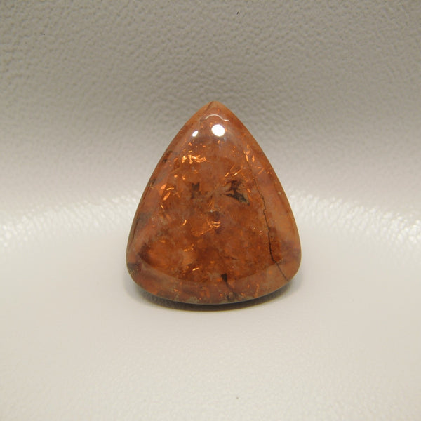 Sun Stone 1PC Large 11x11 MM Triangle Cabochon Blue Fiery semi Precious Gems