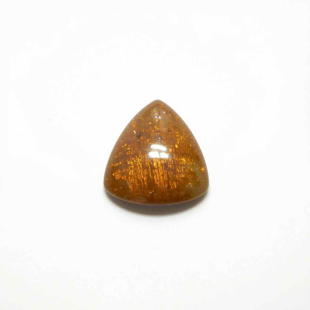 Sun Stone 1PC Tiny 6x6 MM Triangle Cabochon Blue High-Quality semi Precious Loose Gems