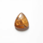 Sun Stone 1PC Small 8x8 MM Triangle Cabochon Blue Genuine semi Precious Loose Gemstones