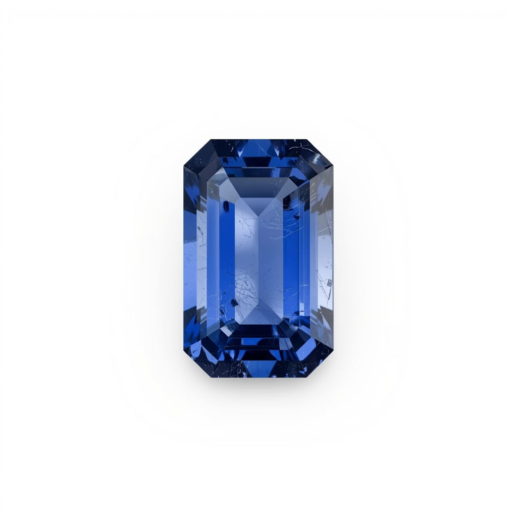 Tanzanite 10PC Tiny 2.5x5 MM Baguette Faceted Blue Pure Semi Precious Loose Gemstones