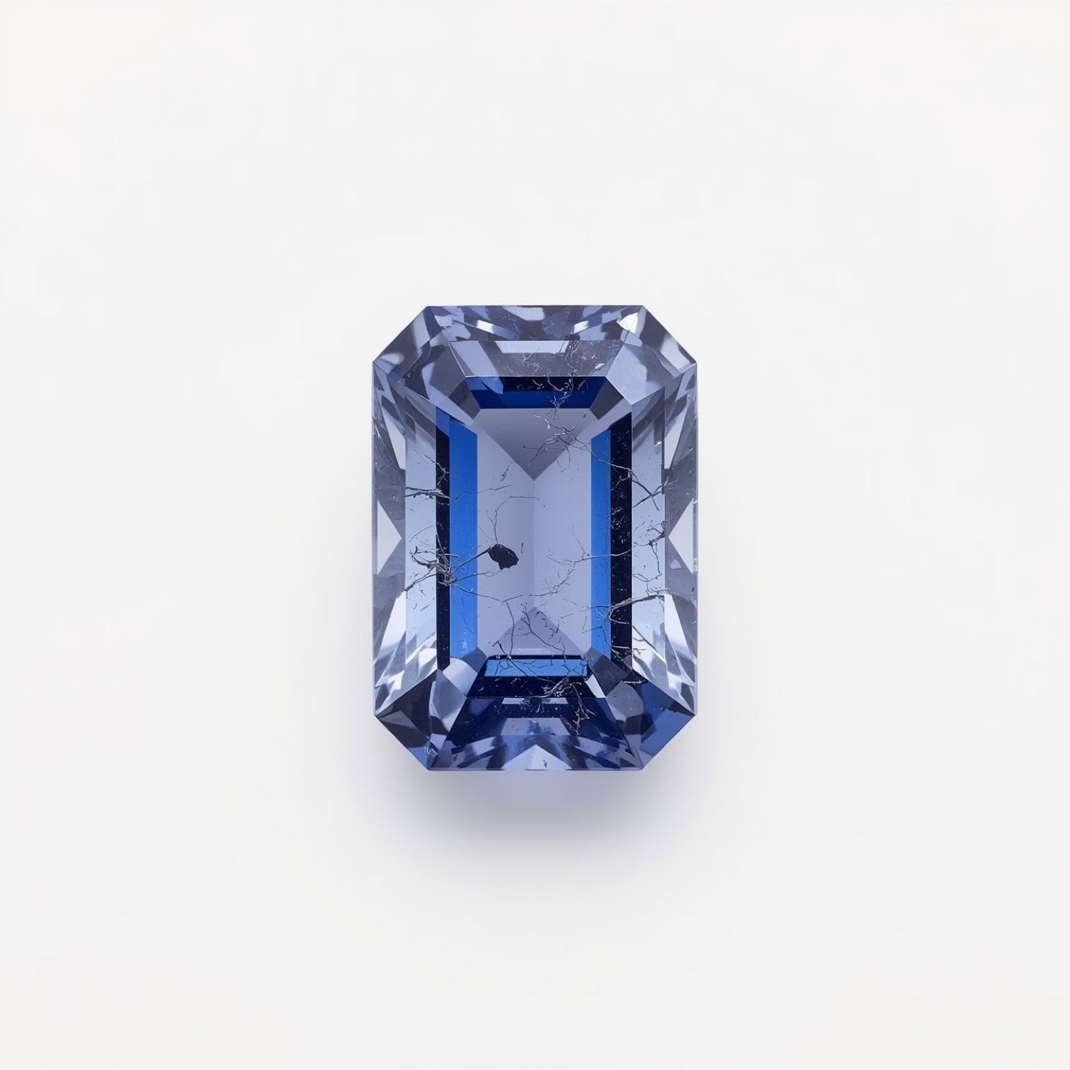 Tanzanite 1PC Tiny 3x6 MM Baguette Faceted Blue Fiery Semi Precious Gems Главное изображение товара