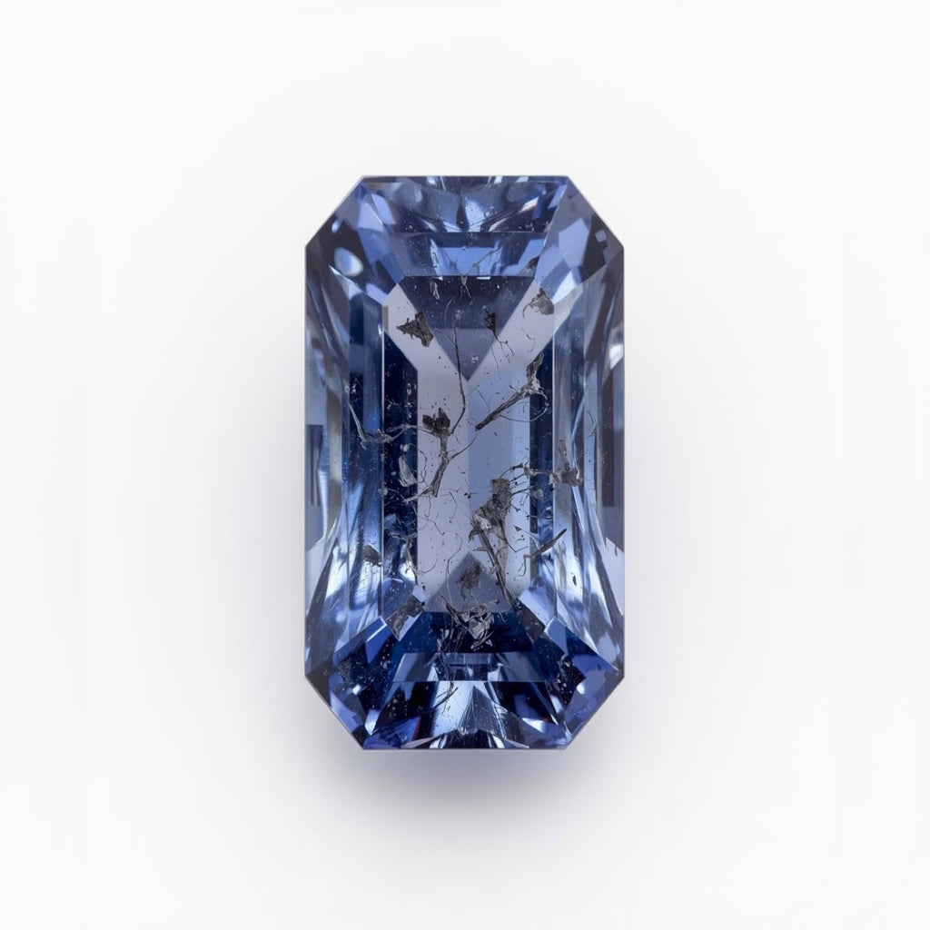 Tanzanite 1PC Large 8x16 MM Baguette Faceted Blue Luster Semi Precious Loose Gems