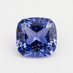 Tanzanite 1PC Large 12x12 MM Cushion Faceted Blue High-Quality Semi Precious Loose Gems